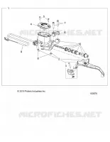 FREIN AVANT BRAKE LEVER AND MASTER CYLINDER