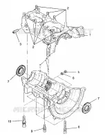 CARTERS MOTEUR ASSEMBLY WIDETRAK GT / X932061 (4924722472028A)