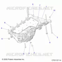CARTER INFERIEUR, MOUNTING