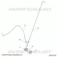 STEERING, CONTROLS, ACCELERATEUR ASM. AND CABLE