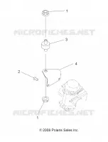 MOTEUR, CARBURATEUR BRACKET