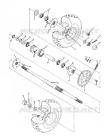 ROUE ARRIERE DRIVE ASSEMBLY (4916361636021A)