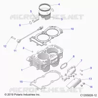 CYLINDRE AND PISTON