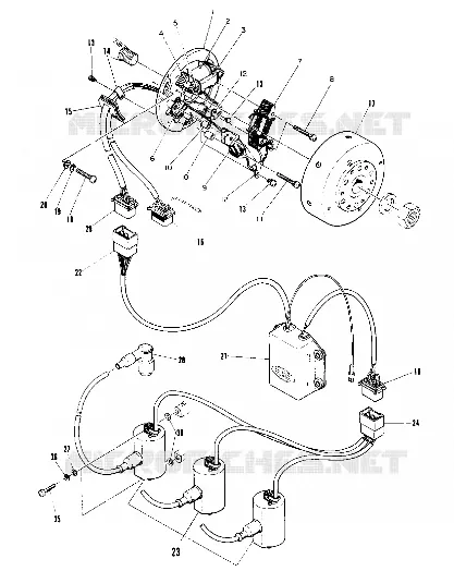 STATOR (600 AND 600 SE) (4909500950038A)