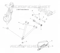 SUSPENSION, A-ARM and SUPPORT MOUNTING