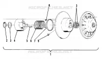 EMBRAYAGE DE TRANSMISSION ASSEMBLY NO. 1322105 (4909520952009A)