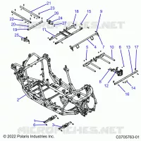 CHASSIS, MAIN CADRE