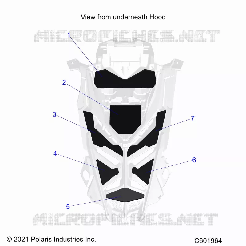 CAPOT FOAM/SEAL