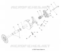 SYSTÈME DE TRANSMISSION, PRIMARY CLUTCH