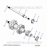 DRIVE TRAIN, JACKSHAFT AND ARBRE DE TRANSMISSION