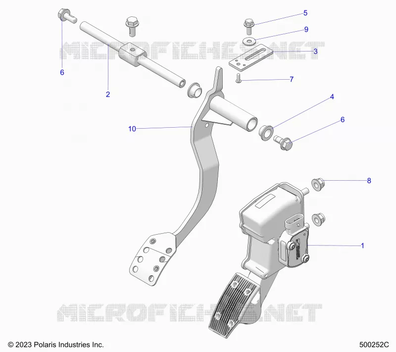 INSTRUMENTS, FOOT INSTRUMENTS AUTO- T24AAFHB (500252C)
