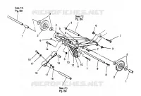 BRAS DE SUSPENSION AVANT LITE 0963433, EURO LITE E963433 AND LITE DELUXE 0963431 (4931663166B010)