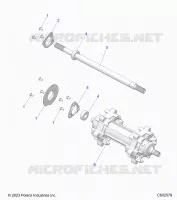 DRIVE TRAIN, JACKSHAFT AND ARBRE DE TRANSMISSION