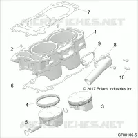 CYLINDRE AND PISTON