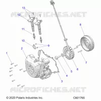 ELECTRICITE, IGNITION SYSTEM, W/STATOR COVER