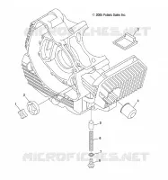 MOTEUR, OIL SYSTEM and POMPE A HUILE