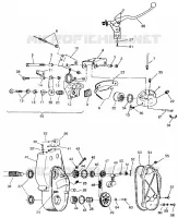 FREIN ET CARTER DE CHAINEE EUROPEAN 440,400 SKS,500 EFI,  EFI SKS,RXL SKS,SPORT,TR (49237723770007)