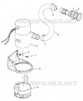 POMPE DE CALE SL 700 B974071, Intl. SL 700 I974071, SL 700 Deluxe B974072 and (4940874087C001)