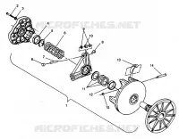 EMBRAYAGE DE TRANSMISSION ASSEMBLY SPORT 0940443 AND SPORT SKS 0940243 (4925052505027A)