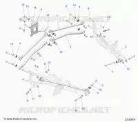 SUSPENSION ARRIERE TRAILING ARMS MOUNTING