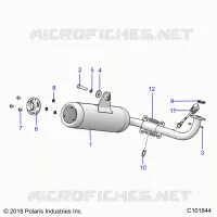 ENGINE, ECHAPPEMENT, EVAP