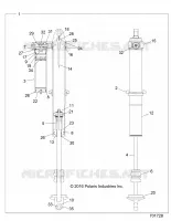 SUSPENSION, AMORTISSEUR ARRIERE INTERNALS