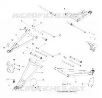 SUSPENSION AVANT CONTROL ARMS