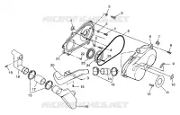 COUVERCLE D'EMBRAYAGE Trail Boss W97AA25C (4940574057B010)
