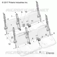 SIEGE BELT MOUNTING