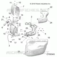 ENGINE, ECHAPPEMENT