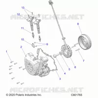 ELECTRICITE, IGNITION SYSTEM, W/STATOR COVER