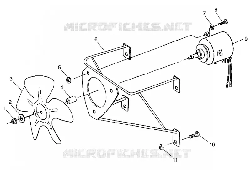 SYSTÈME DE REFROIDISSEMENT XPLORER 300 W969130 (4935903590A011)