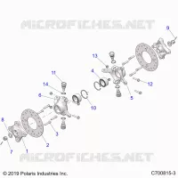 SUSPENSION AVANT HUB