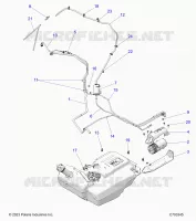 SYSTÃˆME D'ALIMENTATION, LINES, EVAP