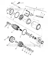 DEMARREUR SL 650 STD B954358 (4932923292C005)