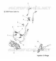 SYSTÈME D'ALIMENTATION, RAIL, LINES and CORPS DE PAPILON