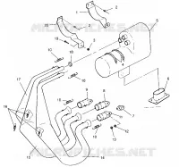 ECHAPPEMENT Storm 0965782, Storm SKS 0965582, Euro Storm E965782, Euro S (4931593159C012)