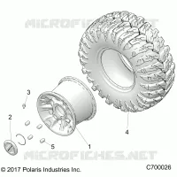 ROUES, REAR