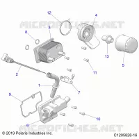 ENGINE, JAUGE ET FILTRE A HUILE