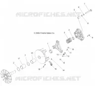 SYSTÈME DE TRANSMISSION, PRIMARY CLUTCH