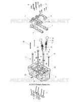 CYLINDRE HEAD AND VALVES