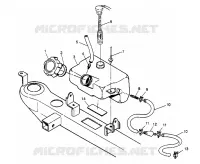 RESERVOIR D'HUILE ASSEMBLY Sport 400L W958540 (4930133013A013)
