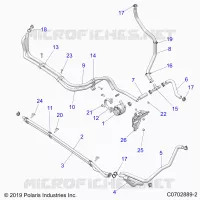 REFROIDISSEMENT ROUTING MANIFOLD
