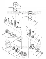 PISTON ET VILEBREQUIN SPORT / 0930443 (4922942294028A)