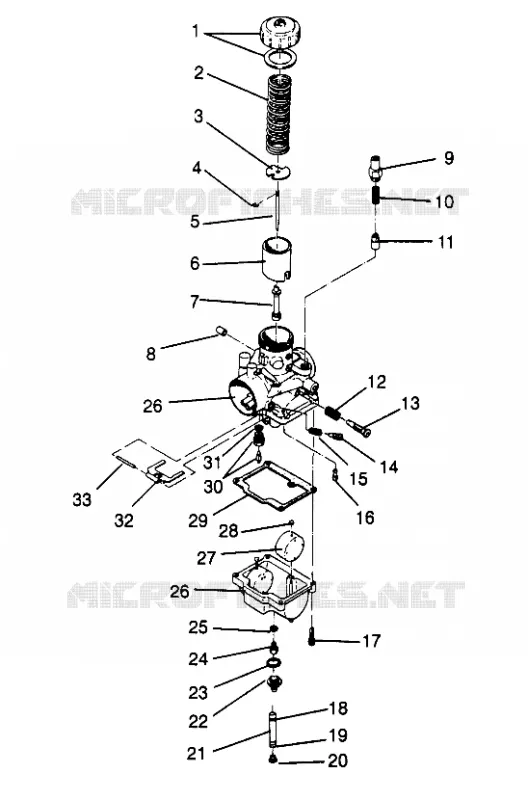 CARBURATEUR XLT 0966756 (4933823382C009)