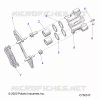FREIN AVANT CALIPER