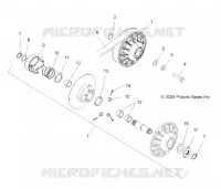 SYSTÈME DE TRANSMISSION, SECONDARY CLUTCH