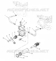 POMPE A HUILE WIDETRAK GT 0952061 and  EUROPEAN WIDETRAK GT E952061 (4928962896C014)