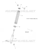 SUSPENSION ARRIERE SUPPORT AMORTISSEUR 