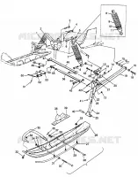 SUSPENSION AVANT AND SKI TRAIL RMK 0970961 (4938333833B001)